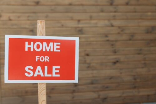 home for sale sign